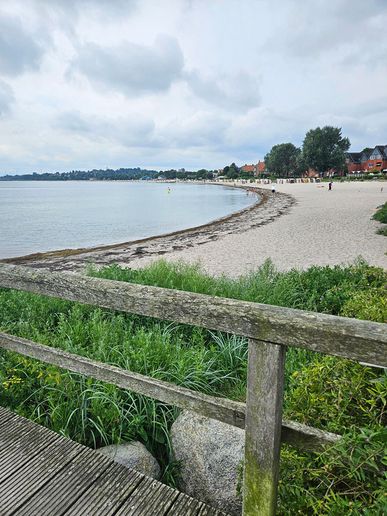 der Stadtstrand von Eckernförde