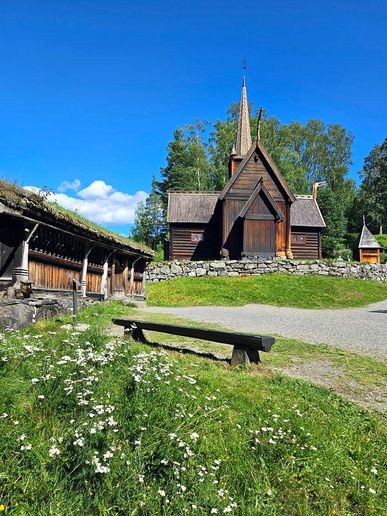 Freilichtmuseum "Maihaugen" in Lillehammer